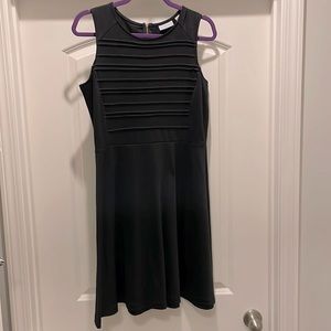 Sleeveless black dress